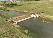Bendungan Lamtimpeung Beroperasi, 40 Hektare Sawah Teraliri