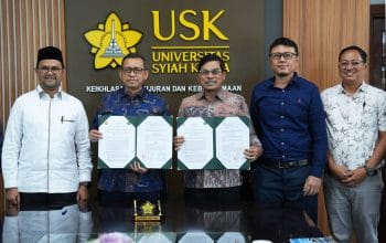 USK dan UIN Ar-Raniry Perpanjang Kerja Sama Pendidikan Aceh