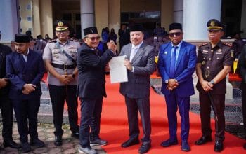 Bupati Nagan Raya Pimpin Upacara Hardikda Aceh ke-67