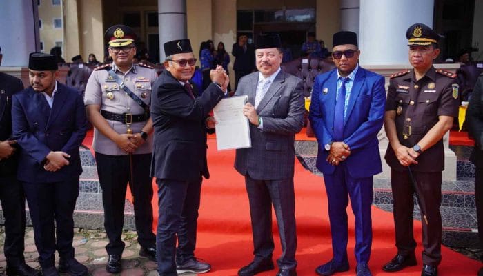 Bupati Nagan Raya Pimpin Upacara Hardikda Aceh ke-67
