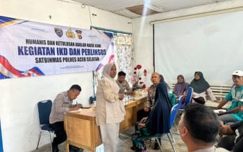 Polres Aceh Selatan Data 505 Warga Perlinsos