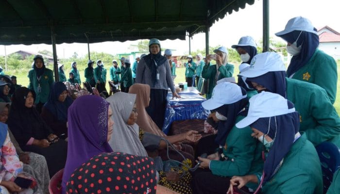 Mahasiswa Keperawatan USK Gelar GEMPAR di Aceh Jaya