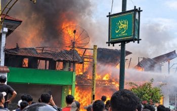Kebakaran Aceh Tenggara, 13 Rumah Ludes Dilalap Api