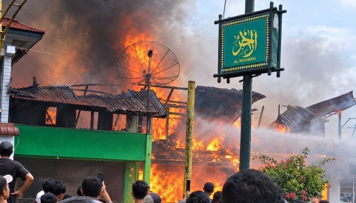 Kebakaran Aceh Tenggara, 13 Rumah Ludes Dilalap Api