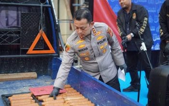 Polres Bogor Sita 998 Kg Merkuri Senilai Rp2,89 Miliar