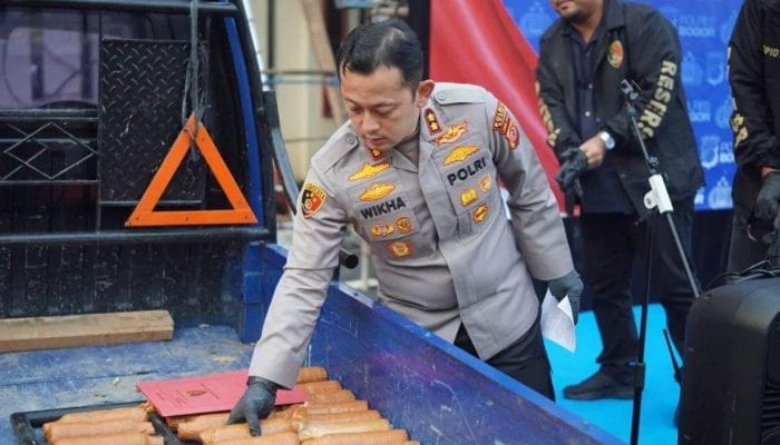 Polres Bogor Sita 998 Kg Merkuri Senilai Rp2,89 Miliar