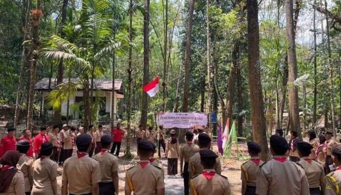 36 Anggota Baru Saka Wanabakti Makassar Dikukuhkan