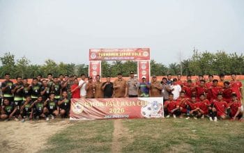 Bupati Aceh Tamiang Buka Piala Datok Paya Raja 2026