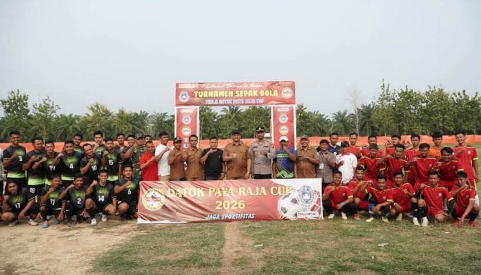 Bupati Aceh Tamiang Buka Piala Datok Paya Raja 2026