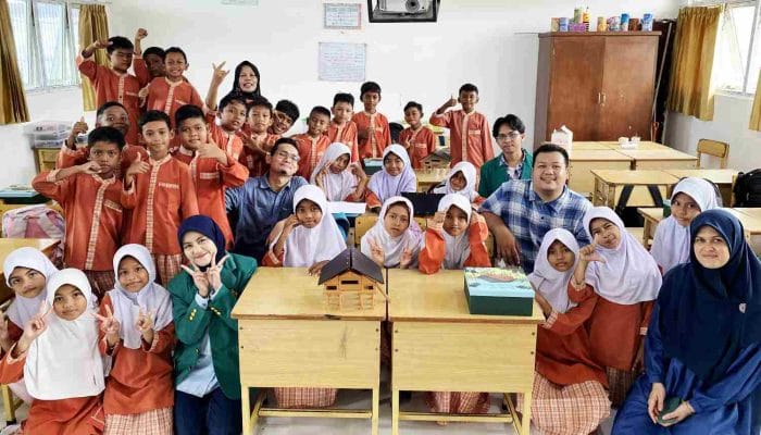 Siswa SD Sabang Pelajari Rumoh Aceh dengan Permainan 3D