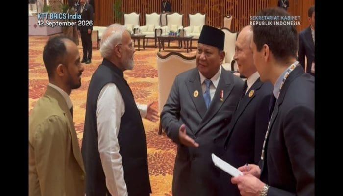 Prabowo Berbincang Hangat Bersama Putin, Modi dan Xi Jinping