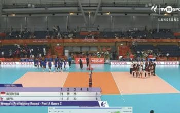 Indonesia Tekuk Nepal, Lolos Delapan Besar Asian Games