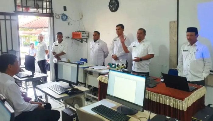Sekda Bener Meriah Tinjau Seleksi Terbuka JPT Pratama