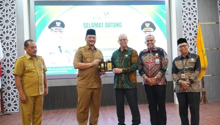Bupati Aceh Tamiang Terima Visitasi Peserta PKN LAN RI
