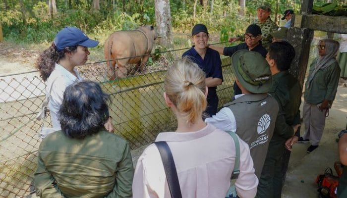 Menhut dan Dubes Norwegia Tinjau Konservasi TN Way Kambas