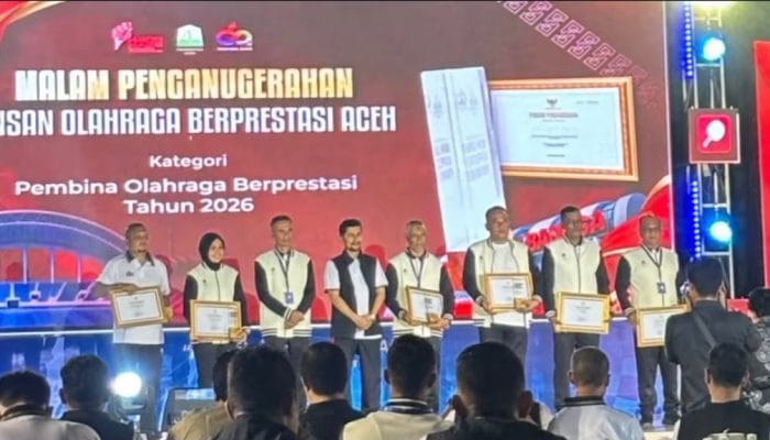 57 Insan Olahraga Aceh Diganjar Penghargaan, Ada Atlet?