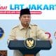 Prabowo Resmikan LRT Kelapa Gading-Manggarai Jakarta