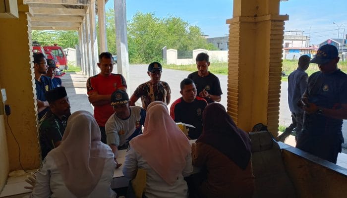 Puskesmas Muara Dua Periksa Kesehatan Personel Damkar