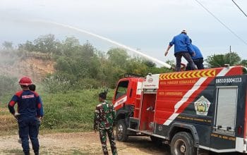 Dua Kebakaran Akibat Pemkabaran Sampah Terjadi di Lhokseumawe
