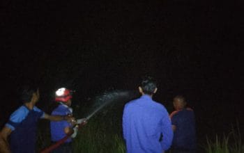 Bakar Sampah, Lahan di Panggoi Lhokseumawe Terbakar