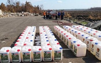 Polri Kirim 4.000 Liter X-Fire Tangani Karhutla Sumsel
