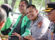 Kapolresta Banda Aceh Ngopi Bersama Komunitas Ojol