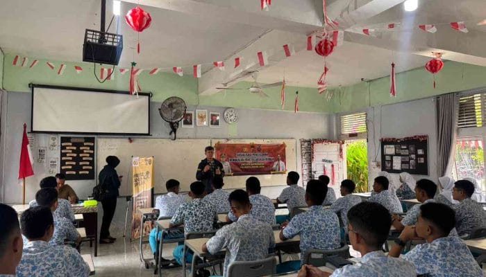 Polisi Edukasi Siswa MAN 1 Banda Aceh Cegah Kenakalan Remaja