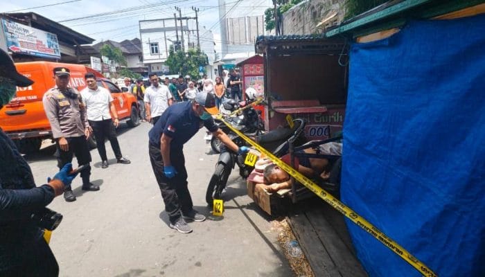 Pria 65 Tahun Ditemukan Meninggal di Atas Becak Barang