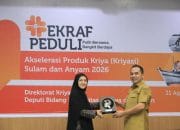 Kemenekraf Dorong Produk Sulam dan Anyam Lhokseumawe