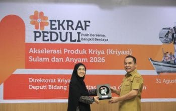 Kemenekraf Dorong Produk Sulam dan Anyam Lhokseumawe
