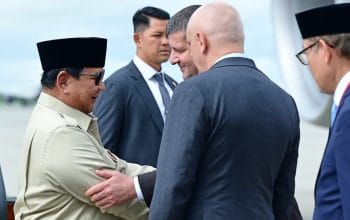 Prabowo Tiba di Vladivostok Hadiri Forum Ekonomi