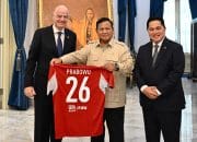 Prabowo dan Infantino Bahas Masa Depan Sepak Bola Indonesia