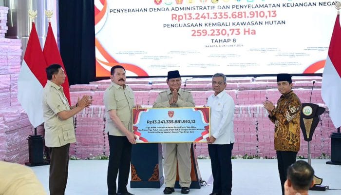 Prabowo: 6,2 Juta Hektare Hutan Diselamatkan Negara