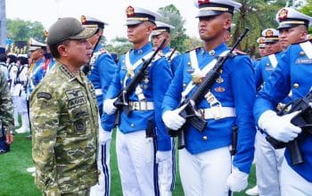 Panglima TNI Tinjau Gladi Bersih HUT Ke-81 TNI