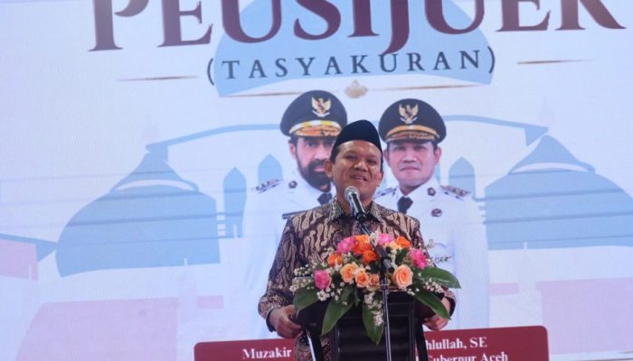 Wagub Aceh Hadiri Peusijuek Tiga Putra Daerah di Jakarta