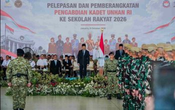 1.509 Kadet Unhan Diberangkatkan ke 181 Sekolah Rakyat