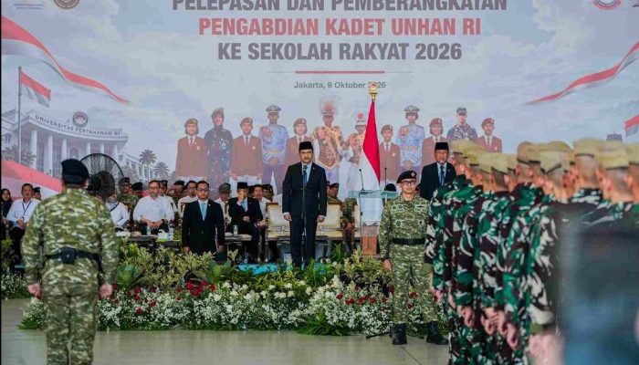 1.509 Kadet Unhan Diberangkatkan ke 181 Sekolah Rakyat
