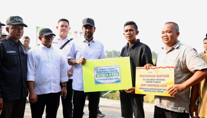 Mualem Tinjau Pemulihan Pascabencana di Aceh Tamiang