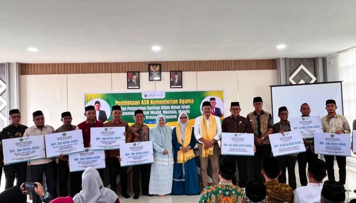 Kemenag Salurkan Rp9 Miliar untuk Pulihkan KUA di Aceh
