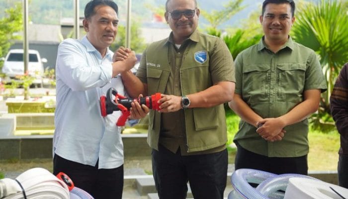 Aceh Tengah Terima Dua Pompa Multifungsi