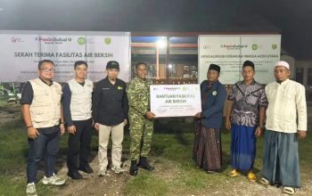 Dandim Aceh Utara Bantu Penuhi Kebutuhan Air Bersih Santri