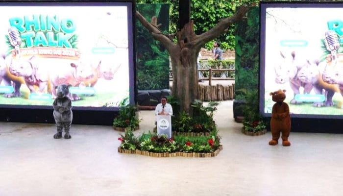 Dua Induk Badak Sumatera di Way Kambas Bunting
