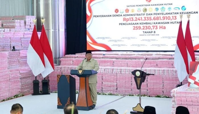 Prabowo Apresiasi Satgas PKH Selamatkan 6,2 Juta Hektare