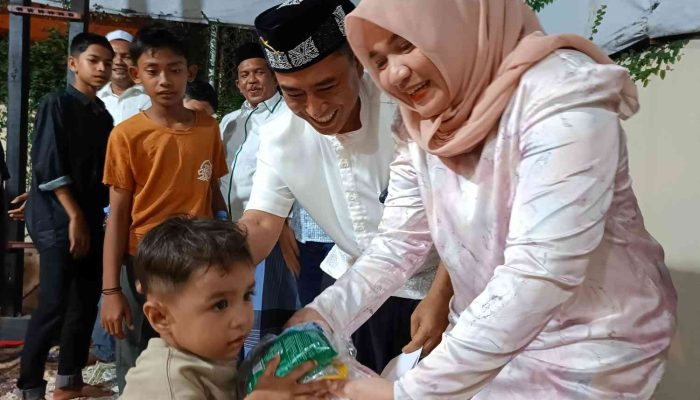 Kapolres Lhokseumawe Santuni 40 Anak Yatim dari Lima Desa