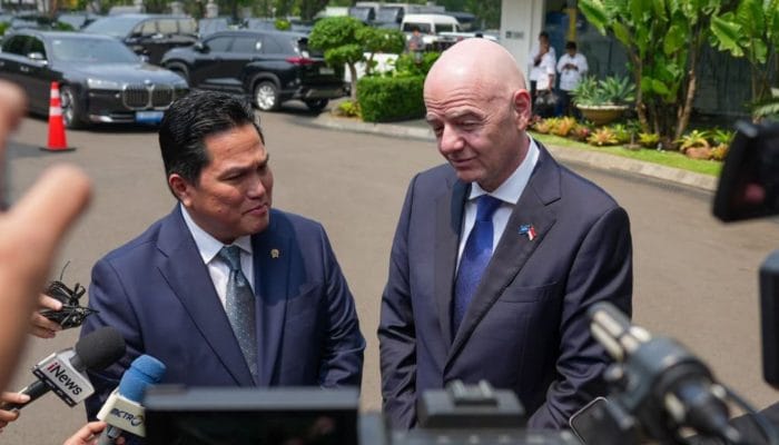 Presiden FIFA Temui Prabowo, Bahas Sepak Bola ASEAN