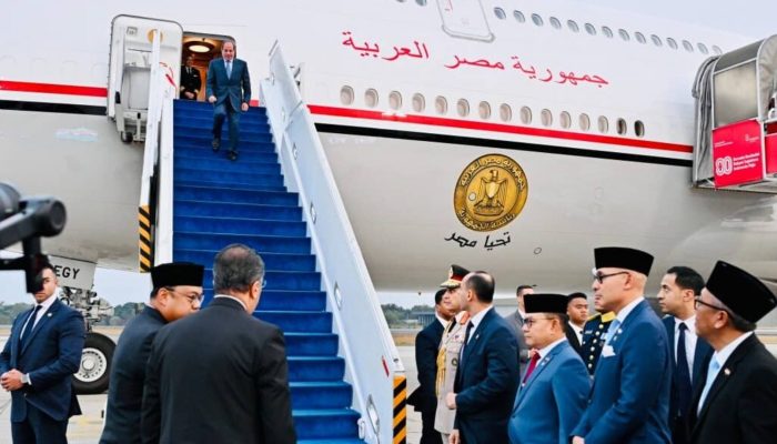 Presiden Mesir El-Sisi Disambut Upacara Kenegaraan di Jakarta
