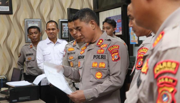Kapolres Lhokseumawe Sidak Ruang Pelayanan Kepolisian