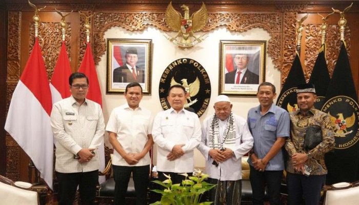 Wagub Aceh Temui Menko Polkam, Perjuangkan Aspirasi Daerah