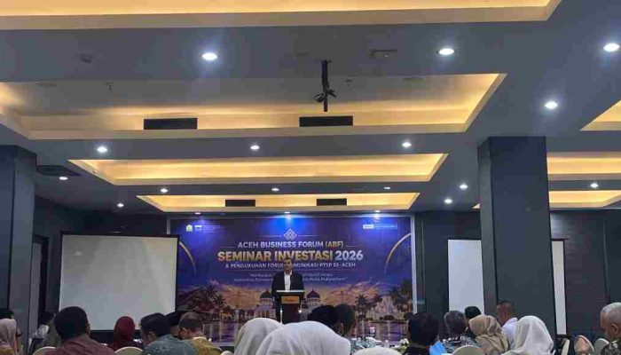 Target Investasi Aceh 2026 Naik Jadi Rp9,8 Triliun