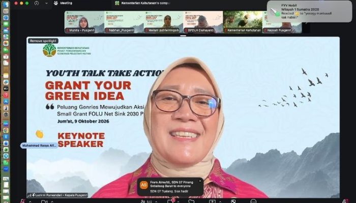 Kemenhut Buka Peluang Hibah untuk Aksi Hijau Generasi Muda